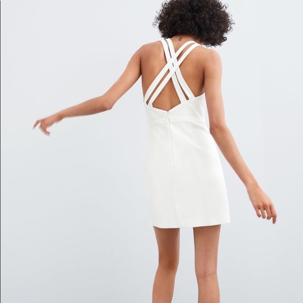 Zara Crossed Back Dress - Picture 3 of 4